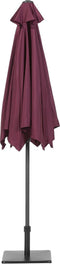 Beliani VARESE - Parasol - Rood - Kunststof