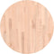vidaXL - Tafelblad - rond - Ø60x4 - cm - massief - beukenhout