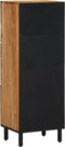 vidaXL - Hoogkast - 40x33x110 - cm - Massief - Acaciahout