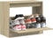 Schoenenkast 80x42x69 cm bewerkt hout sonoma eikenkleurig