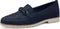 Tamaris Instappers - Leer - Touch-it binnenzool - Blauw (2025)
