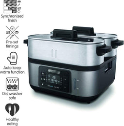 Morphy Richards 470006 Stoomkoker Intellisteam 1600 W Roestvrijstaal