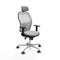 Piqueras y Crespo 1D086G2 - Bureaustoel - Hoogteverstelbaar met armleuning - Wit