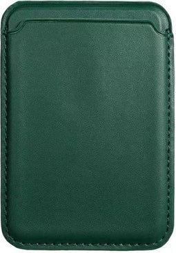 Lunso - Geschikt voor iPhone 12/13/14 Serie - magnetisch cardholder / pasjeshouder - Groen