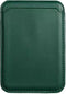 Lunso - Geschikt voor iPhone 12/13/14 Serie - magnetisch cardholder / pasjeshouder - Groen