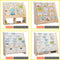 WonderMind Montessori Speelgoedkast - Massief 100% Hout - 9 Opslagbakken & Boekenplanken - W116 × H112 × D30cm