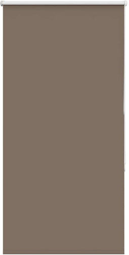 vidaXL - Rolgordijn - verduisterend - koffie - 85x150 - cm - stofbreedte - 80,7 - cm