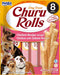 Inaba Churu Hondensnacks Rolls Chicken & Salmon Wraps 8 x 20 gr