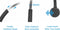 Conceptronic POLONA03BD - Bluetooth Mono Headset - Noise Cancelling Microfoon - Zwart