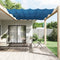vidaXL - Luifel - verticaal - 140x270 - cm - oxford - stof - blauw