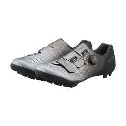 Shimano RX801 - Gravelbikeschoenen - Carbon zool BOA-systeem - Zilver Heren 42