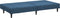 vidaXL - Slaapbank - 2-zits - fluweel - blauw