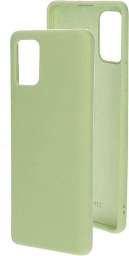 Mobiparts Samsung Galaxy A71 (2020) - Silicone Cover - Soft-touch - Pistache Green