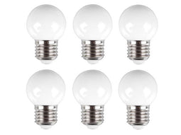 HQ-Power Ledlamp, 0.6 W, 6 stuks, warmwit