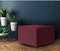 Hoes voor poef Eysa JAZ Bordeaux 100 x 65 x 100 cm