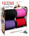 Pipedream Fetish Fantasy Bondage Touw - Zwart - 60 meter