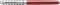Waterman vulpen Hémisphère Deluxe Red met palladium detail