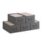 Woltu Opbergboxen - Set van 5 - Opvouwbaar - 47x20x28 cm - Grijs (set van 5)