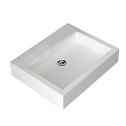 LP4506-0 - Wastafel - 60x48 cm - Wit glanzend