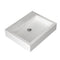 LP4506-0 - Wastafel - 60x48 cm - Wit glanzend