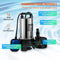 VEVOR Dompelpomp 1100W - Vuilwaterpomp 333,3l/min - IPX8 - ZilverZwart