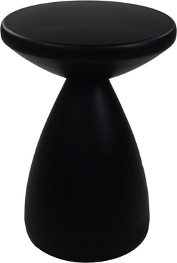 Bijzettafel rond - ø36x48 - Zwart - metaal