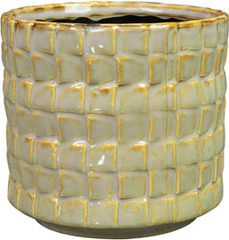 Ter Steege Bloempot Bruin-Groen D 13 cm H 12 cm