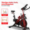Lugia Hometrainer - Fitness Fiets - Led Display - Verstelbaar Zadel - 0-100% Weerstand - Max 130kg - Extreem Stil