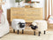 SHEEP - Poef - Crème - Polyester