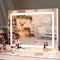 Vanitii B.V. Hollywood make-up spiegel - Dimbare 3-modi LED verlichting - USB oplaadpoort - 46cm x 58cm wit