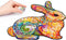 UNIDRAGON Houten Puzzel Voor Volwassenen Dier - Schitterend Konijn - 195 stukjes - Medium 29x30 cm