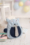 Schoolrugzak Crochetts Blauw 37 x 35 x 11 cm Knaagdieren