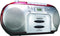 Lenco SCD-420 - Draagbare radio/CD-speler - FM radio en cassette - Rood