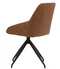 Dutchbone Eetkamerstoel Laurel Champagne 60x51x85 cm – Draaibaar 360°