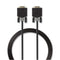 Nedis VGA-Kabel - VGA Male - VGA Male - Verguld - Maximale resolutie: 1920x1200 - 10.0 m - Rond - ABS - Antraciet - Window Box