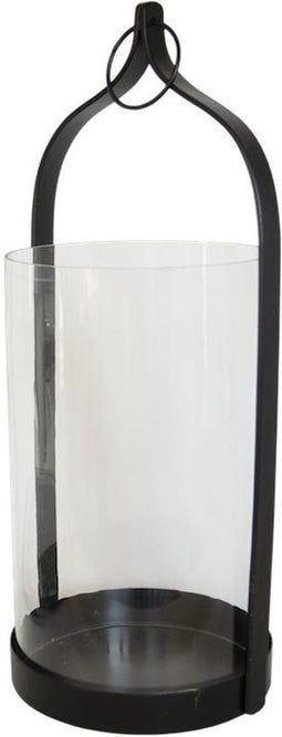 Home Delight - Windlicht Kay - 15x15x40cm - zwart