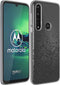 iMoshion Hoesje Geschikt voor Motorola Moto G8 Power Hoesje Siliconen - iMoshion Design hoesje - Zwart / Transparant / Splatter Black
