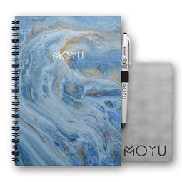 MOYU - Beyond Blue Notebook - Uitwisbaar Notitieboek A5 Premium