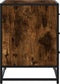 vidaXL - Ladekast - 70x41x56 - cm - bewerkt - hout - gerookt - eikenkleurig