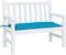 vidaXL - Tuinbankkussen - 110x50x7 - cm - oxford - stof - lichtblauw