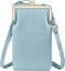 iMoshion Vegan Lederen Telefoontasje Crossbody - Blauw