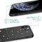 iPhone 11 Pro Hoesje Siliconen - iMoshion Design hoesje - Zwart / Meerkleurig / Goud / Stars Gold