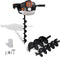 vidaXL - Boormachine Grondboor GD520 met 3 grondboren
