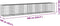 vidaXL - Schanskorf - 600x100x100 - cm - gegalvaniseerd - ijzer - zilverkleurig