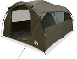 vidaXL - Tunneltent - 6-persoons - waterdicht - bruin