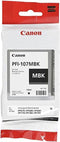 Canon PFI-107MBK - Inktcartridge - 130 ml - Mat Zwart