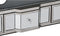 Tv-meubel DKD Home Decor Zilverkleurig 112 x 45 x 50 cm Spiegel Hout MDF