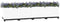 vidaXL - Plantenbak - verhoogd - 160x40x38 cm - polypropeen - wit