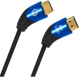 Oehlbach D1C42533 - HDMI®-kabel - Ultra High-Speed 8K 50/60 Hz - Blauw Zwart 300 cm