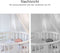 Elro BC4000 - Baby Monitor Royale - 1080P HD - 12,7 cm touchscreen - Wit